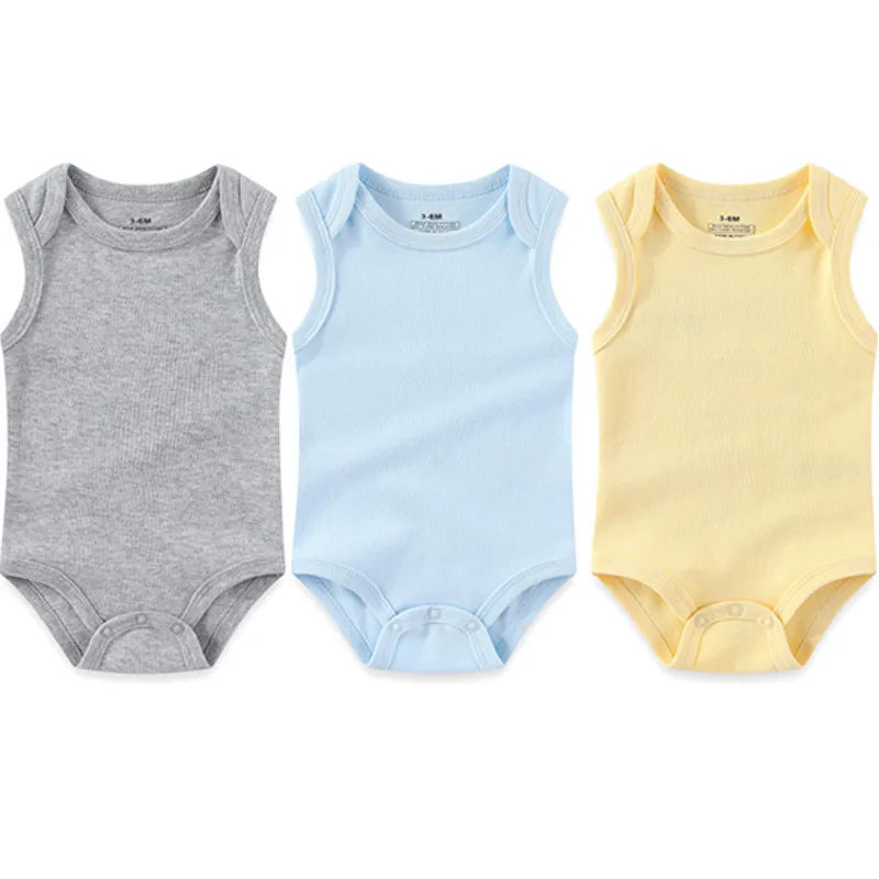 3PCS BabyBoy/Girl Onesies