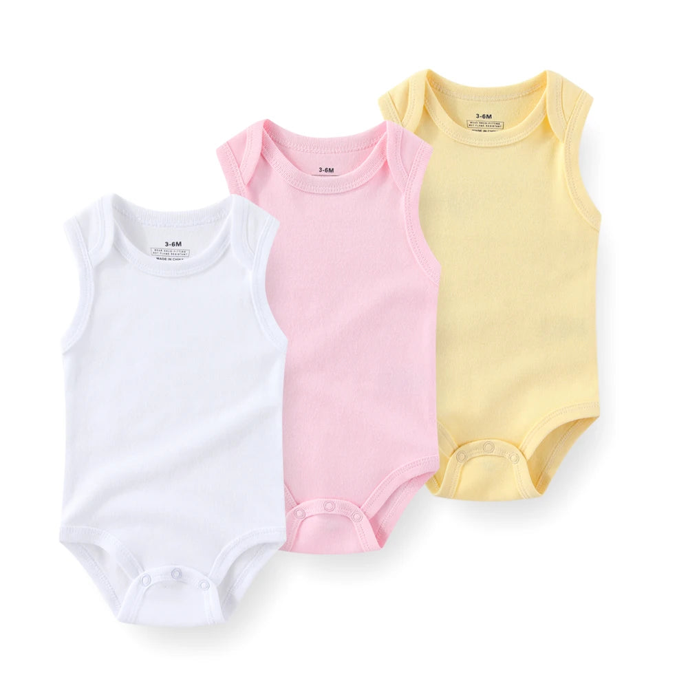 3PCS BabyBoy/Girl Onesies