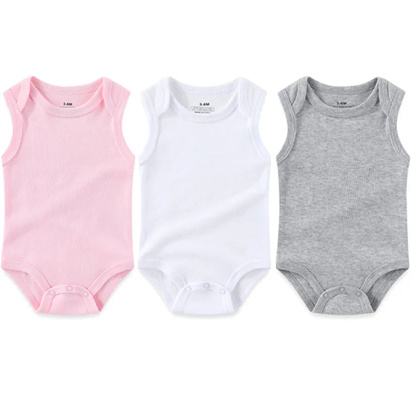 3PCS BabyBoy/Girl Onesies