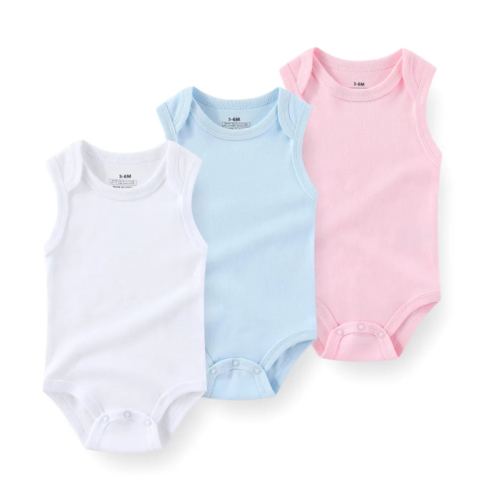 3PCS BabyBoy/Girl Onesies