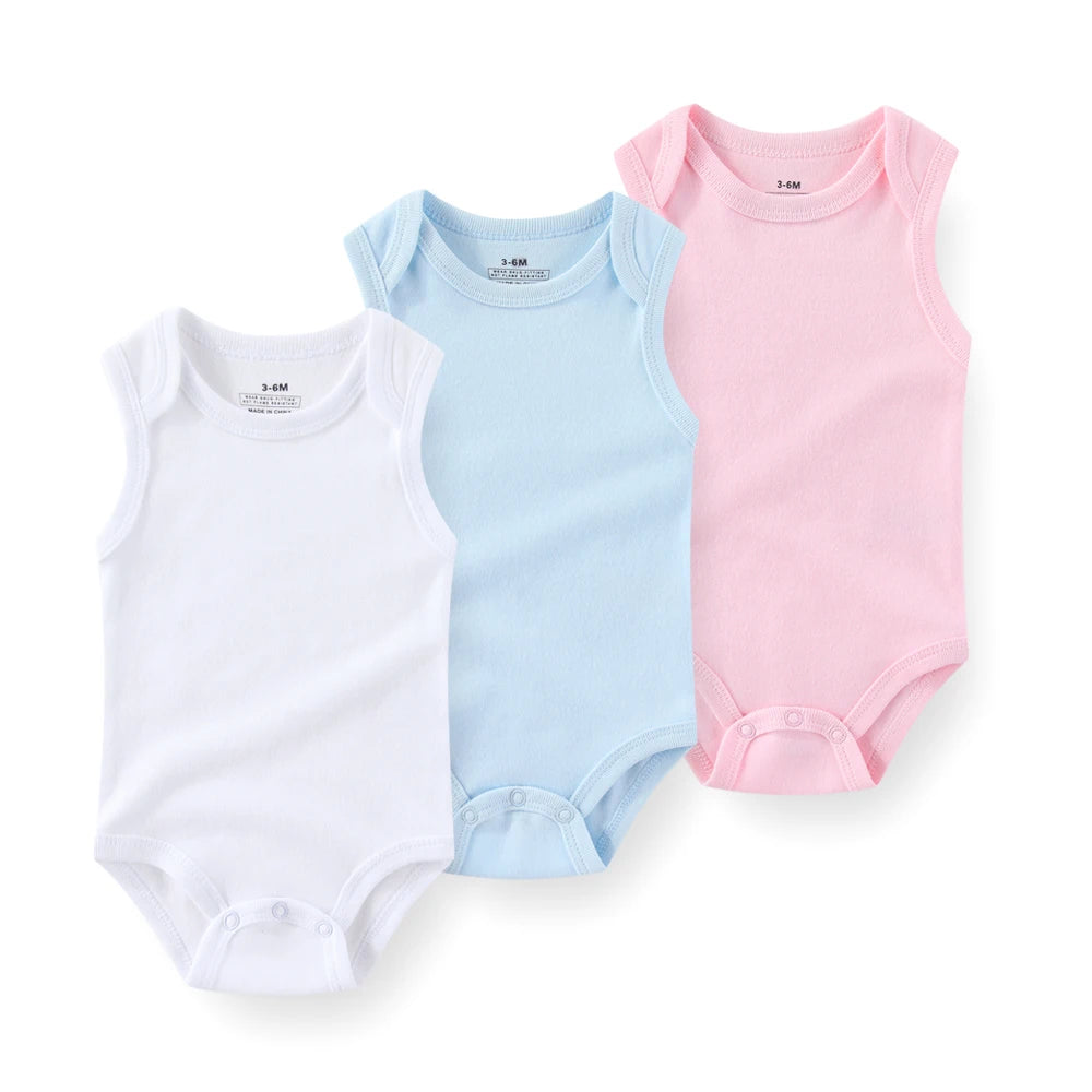 3PCS BabyBoy/Girl Onesies
