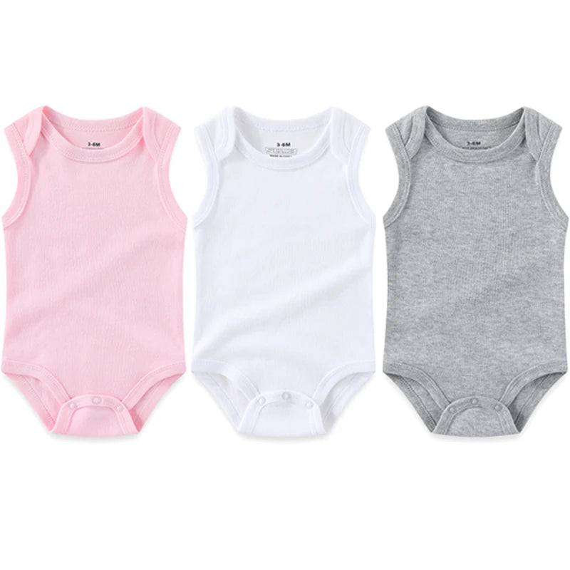 3PCS BabyBoy/Girl Onesies