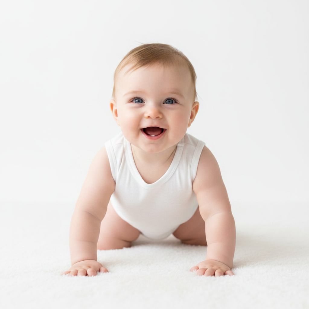 Baby Crawling